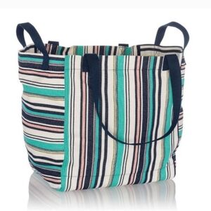 Thirty-One New Horizons Tote Caribbean Weave